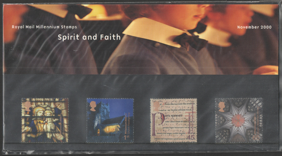 (image for) 2000 Spirit & Faith Royal Mail Presentation Pack 317 - Click Image to Close